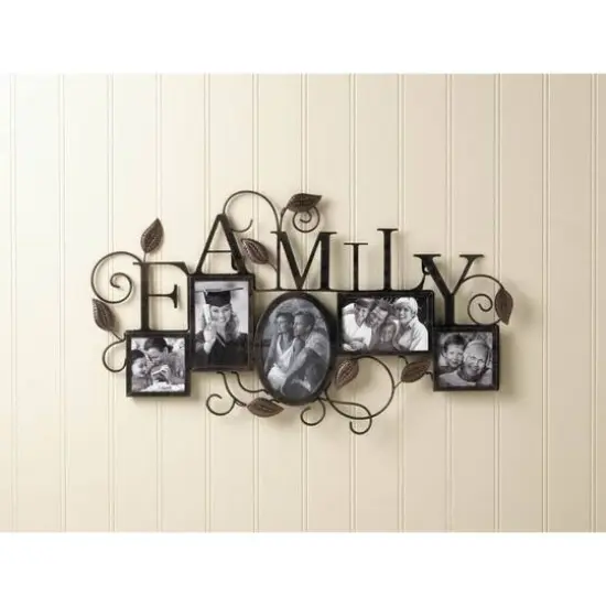 5 Opening Family Wall Frame {3}