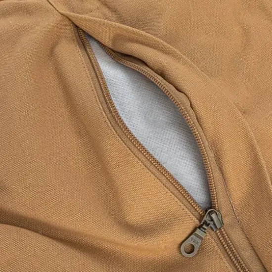 Hello Honey® 24" Pink & Brown Round Cotton Embroidered Sherpa Pet Bed {8}