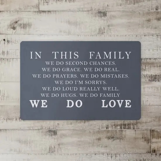 18" x 27" In This Family Floor Mat {3}