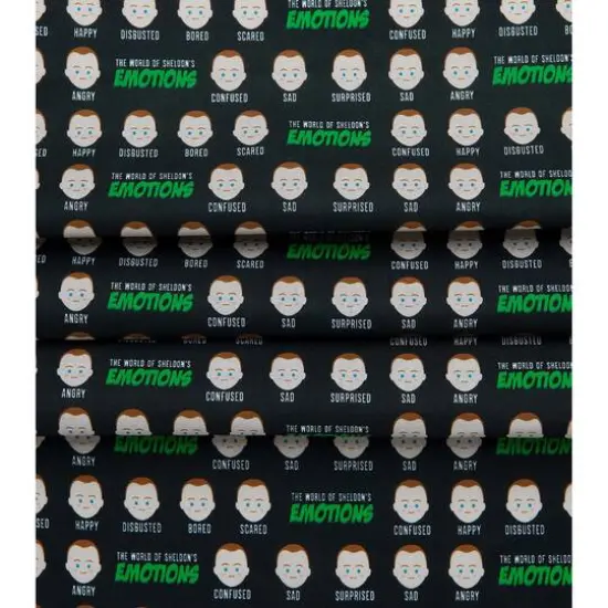 The Big Bang Theory Sheldon Precut Cotton Fabric {5}