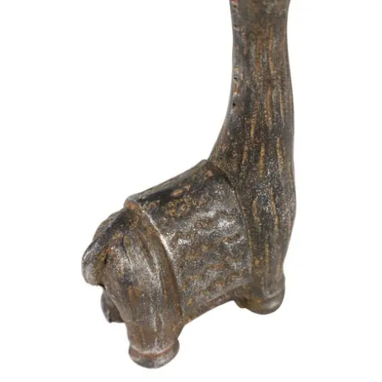 Set of 3 Black Metal Eclectic Llama Sculpture, 8", 7", 5" {9}