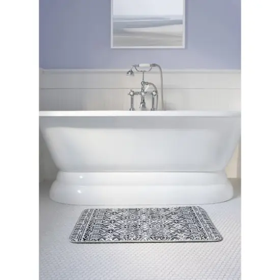 Zia Memory Foam Bath Mat {3}