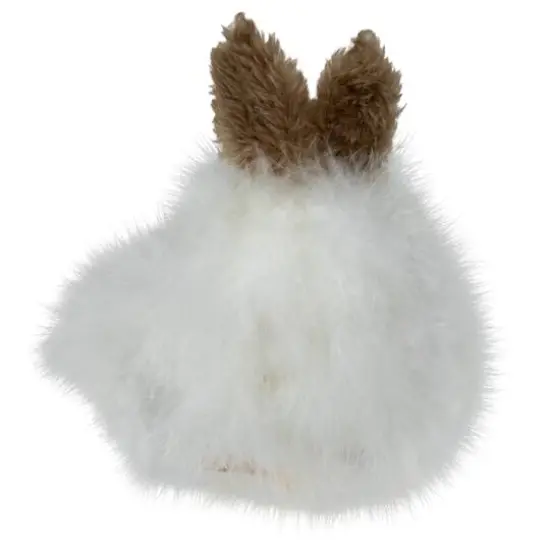 5.5" White Easter Duck Accent with Bunny Ears {6}