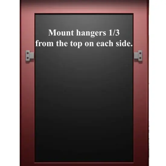 HangZ&trade; 30lb. Easy Tie 2 Hole D Ring Kit  {6}