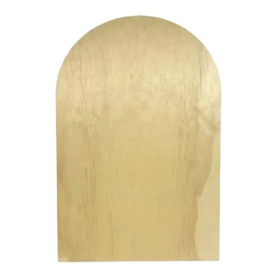 Unfinished Wood Arch Sign {7}