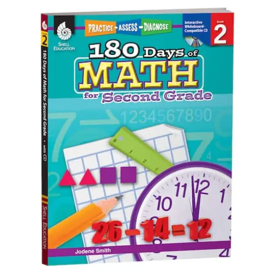 180 Days of Math Activity Book, Grade 2 {1}
