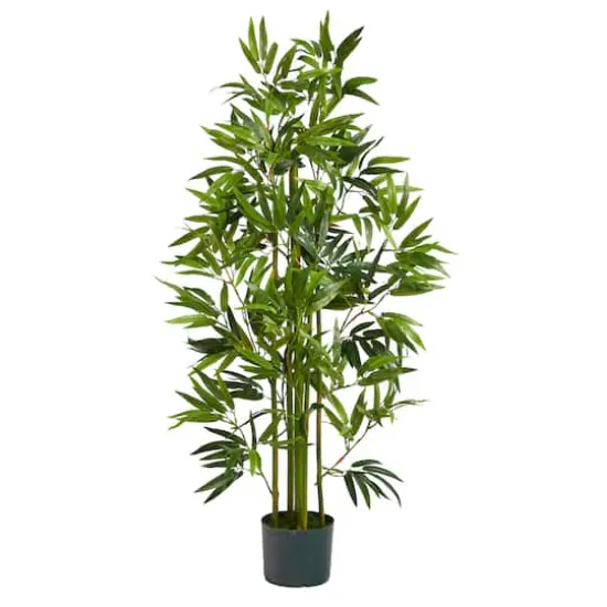 4ft. Potted Bamboo Artificial Tree {1}