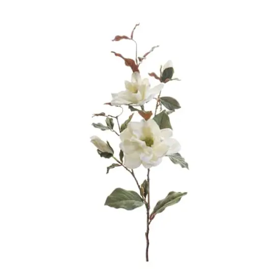37.5" White Magnolia Floral Sprays, 2ct. {5}