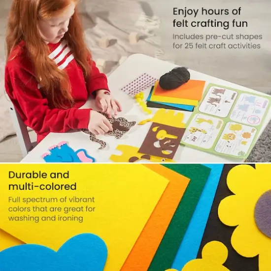 Arteza&reg; Kids Felt Craft Kit, Animal {4}