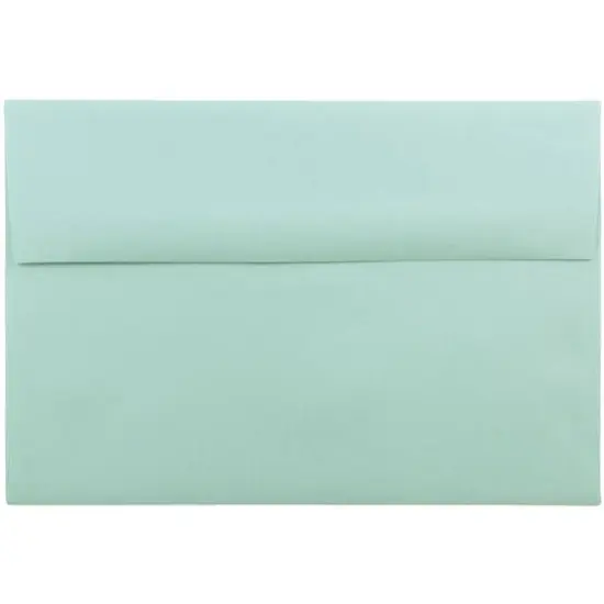 JAM Paper A8 Passport Invitation Envelopes, 50ct. Aqua Blue {1}
