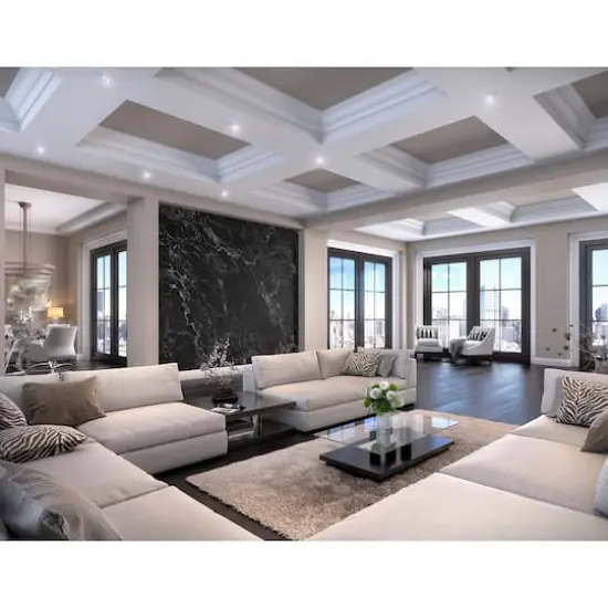 Ohpopsi Black Marble Wall Mural {3}