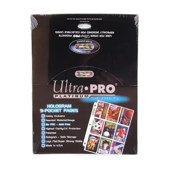 Ultra Pro Platinum 9-Pocket Sheets, 100ct. {3}