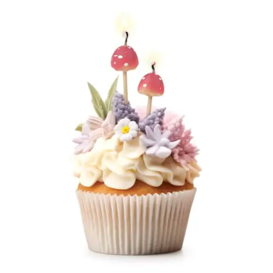 Fred&reg; Woodland Wicks&trade; Mushroom Party Candles, 10ct. {4}