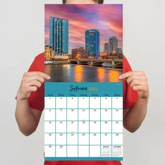 TF Publishing 2024 Michigan Wall Calendar {6}