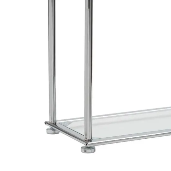 Organize It All Freestanding Acrylic Towel Rack {7}