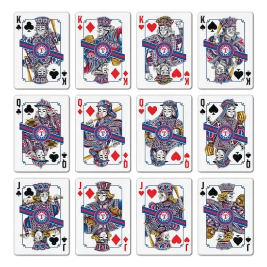 MLB Classic Series Playing Cards Texas Rangers {4}