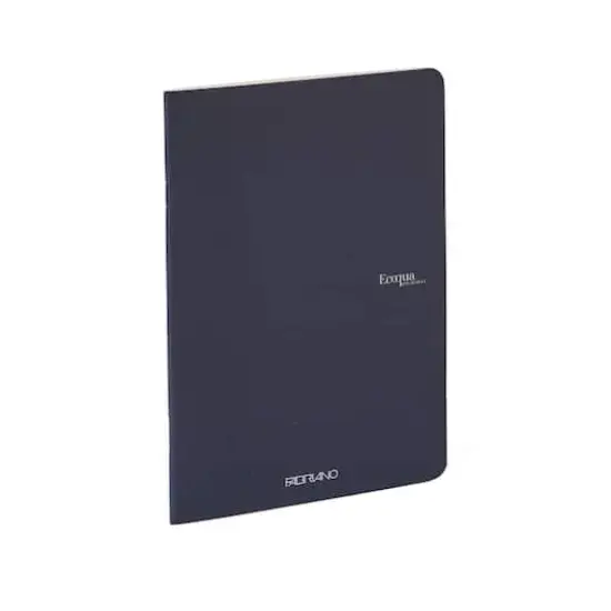 Fabriano® EcoQua Original A4 Staple-Bound Dotted Notebook Navy {5}
