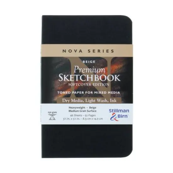 Stillman & Birn&trade; Nova Series Beige Toned Premium Softcover Mixed Media Sketchbook {1}