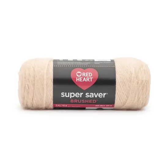 Red Heart&reg; Super Saver Brushed Yarn Biscuit {1}
