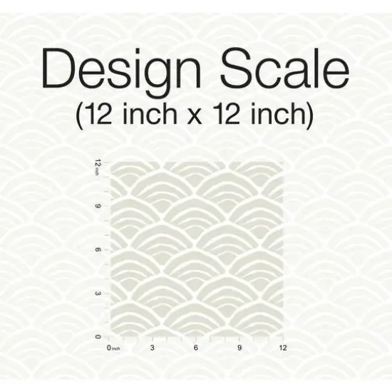 RoomMates Coastal Scallop Peel & Stick Wallpaper Beige {9}