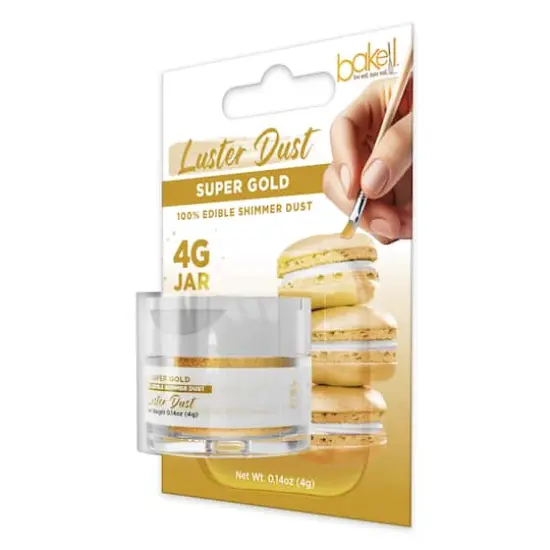 Bakell&reg; Edible Luster Dust Super Gold {7}