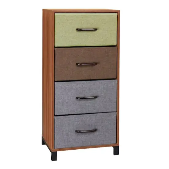 Household Essentials 33" 4-Drawer Dresser Multi {1}