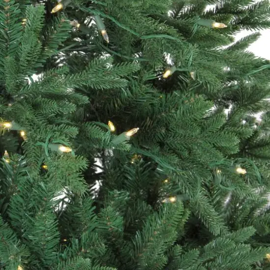 6.5ft. Pre-Lit Real Touch&trade;️ Minnesota Balsam Fir Artificial Christmas Tree, Warm White LED {4}