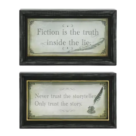 Assorted 9.25" Story Block Tabletop D&eacute;cor by Ashland&reg;, 1pc. {1}