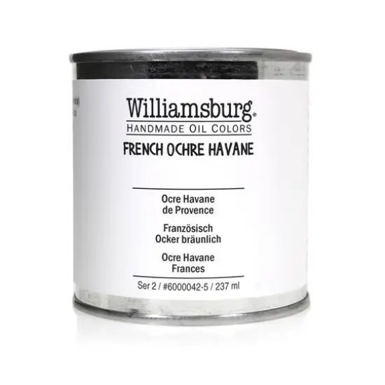 Williamsburg&reg; Artist Oil Colors Jar, 8oz. French Ochre Havane {1}