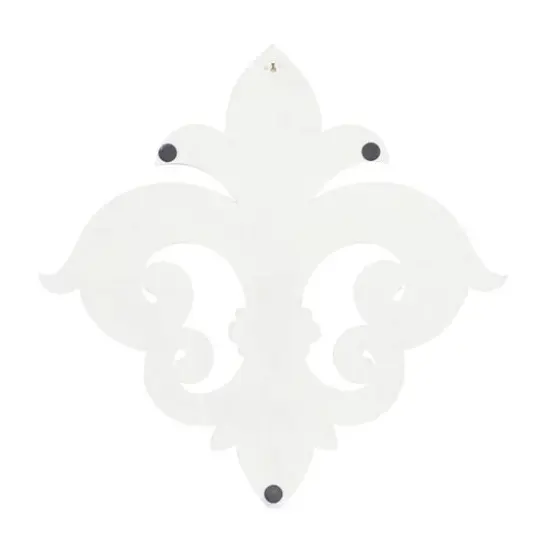 24" White French Themed Wood Wall D&eacute;cor {6}