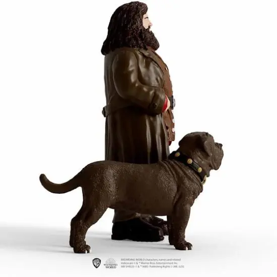 schleich&reg; Wizarding World of Harry Potter&trade; Hagrid&trade; & Fang Collectible Figurine Set {6}