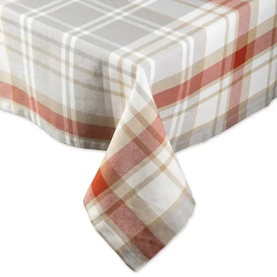 DII&reg; 104" Plaid Thanksgiving Cozy Picnic Tablecloth {3}