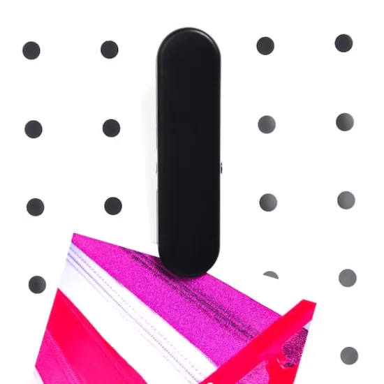 Black Metal Pegboard Clips, 3ct. by Simply Tidy&reg; {3}