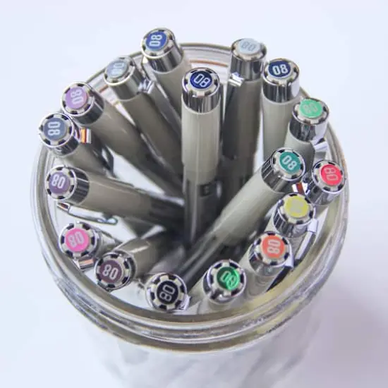 Pigma&reg; Micron&trade; 08 Fine Line 8 Color Pen Set {3}