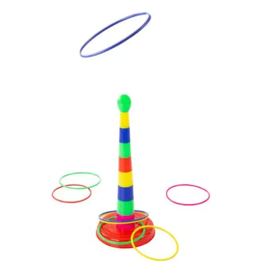 Toy Time Ring Toss Game Set {4}