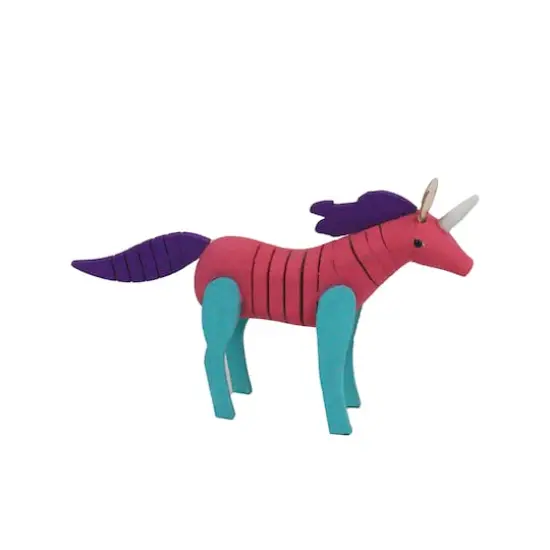 Wooden Wiggle Unicorn Kit by Creatology&trade; {3}