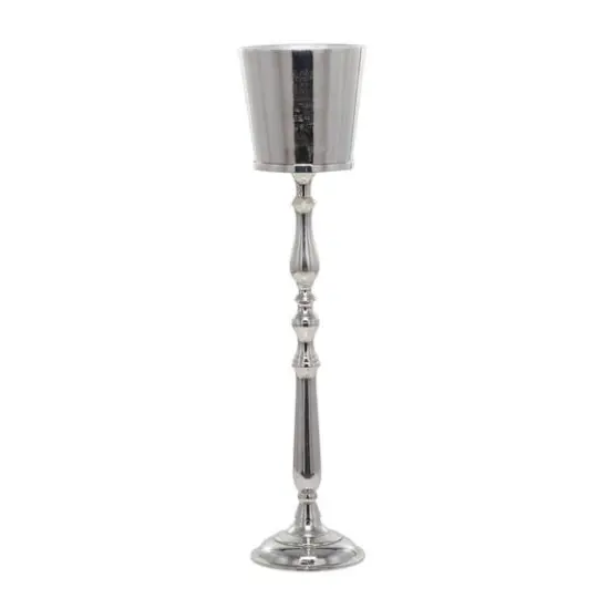 38" Traditional Wine Holder Silver {1}
