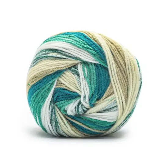 Caron&reg; Cinnamon Swirl Cakes&trade; Yarn Spearmint Swirl {3}