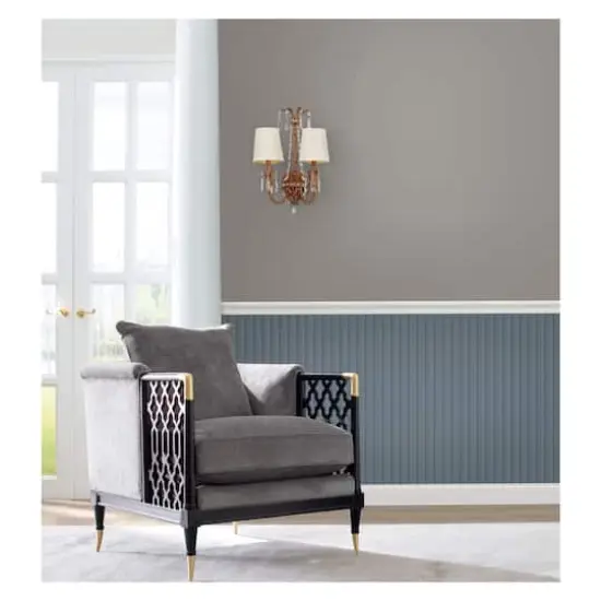 RoomMates Beadboard Peel & Stick Wallpaper Navy Blue {4}