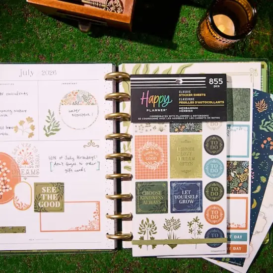 The Classic Happy Planner&reg; Herbarium Sticker Book {11}