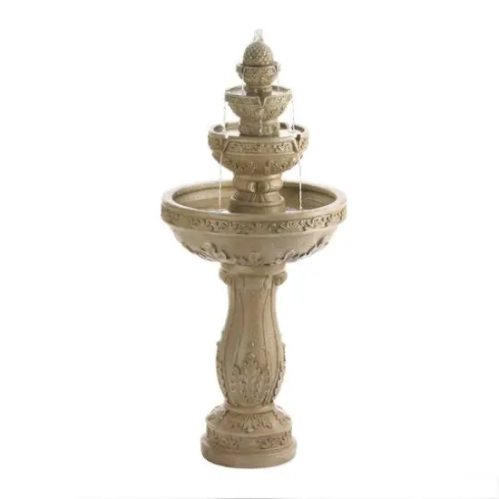 42" 4 Tier Water Fountain {3}