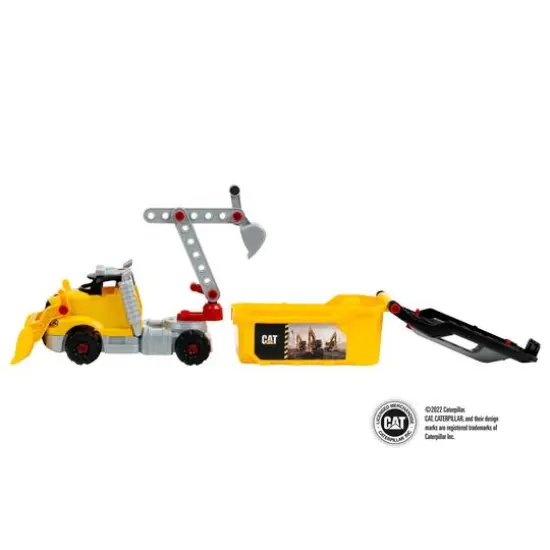 Theo Klein CAT&reg; Excavator Tool Truck 4-in-1 Set {9}