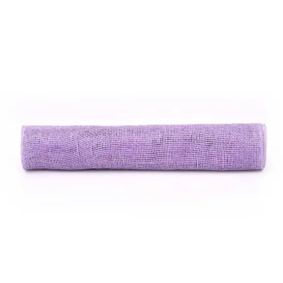 21" x 5yd. Purple Poly Burlap Mesh by Celebrate It&trade; {5}