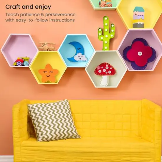 Arteza&reg; Kids Learn to Sew Nature Crafts Kit {5}