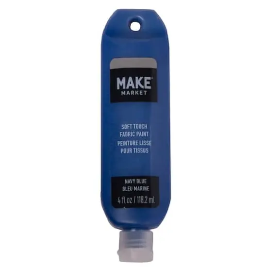 Soft Touch Fabric Paint by Make Market&reg; Navy Blue {1}