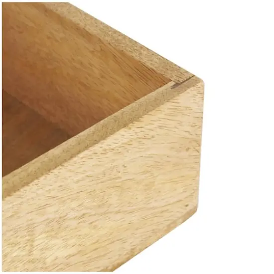 Brown & Whitewashed Scroll Storage Box Set {6}