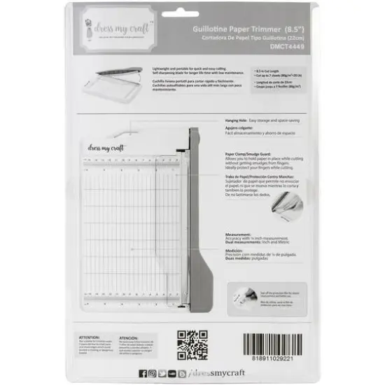 Dress My Craft&trade; 8.5" Guillotine Paper Trimmer {5}