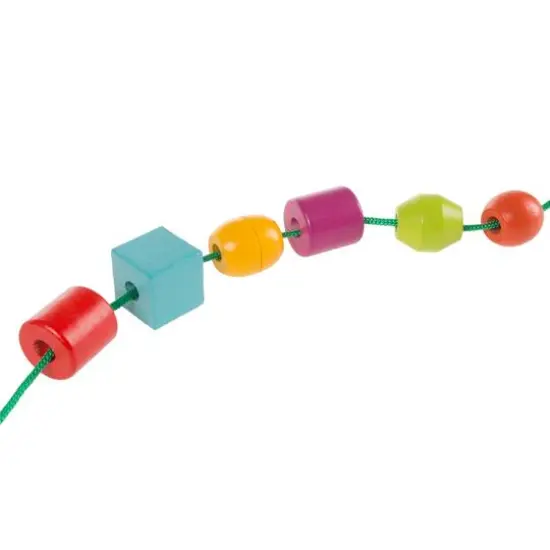 Toy Time Kids Bead & String Lacing Toy Set {4}