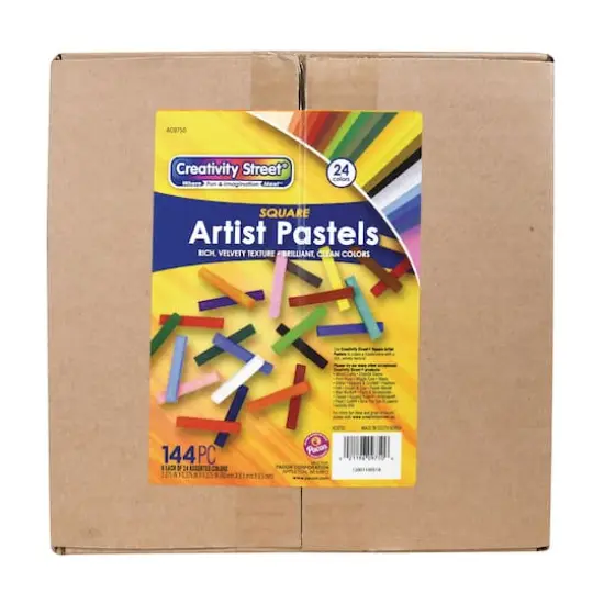 Creativity Street&reg; 144 Piece Square Artist Pastels {4}