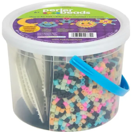 Perler Beads&trade; Glow in the Dark Activity Bucket {6}